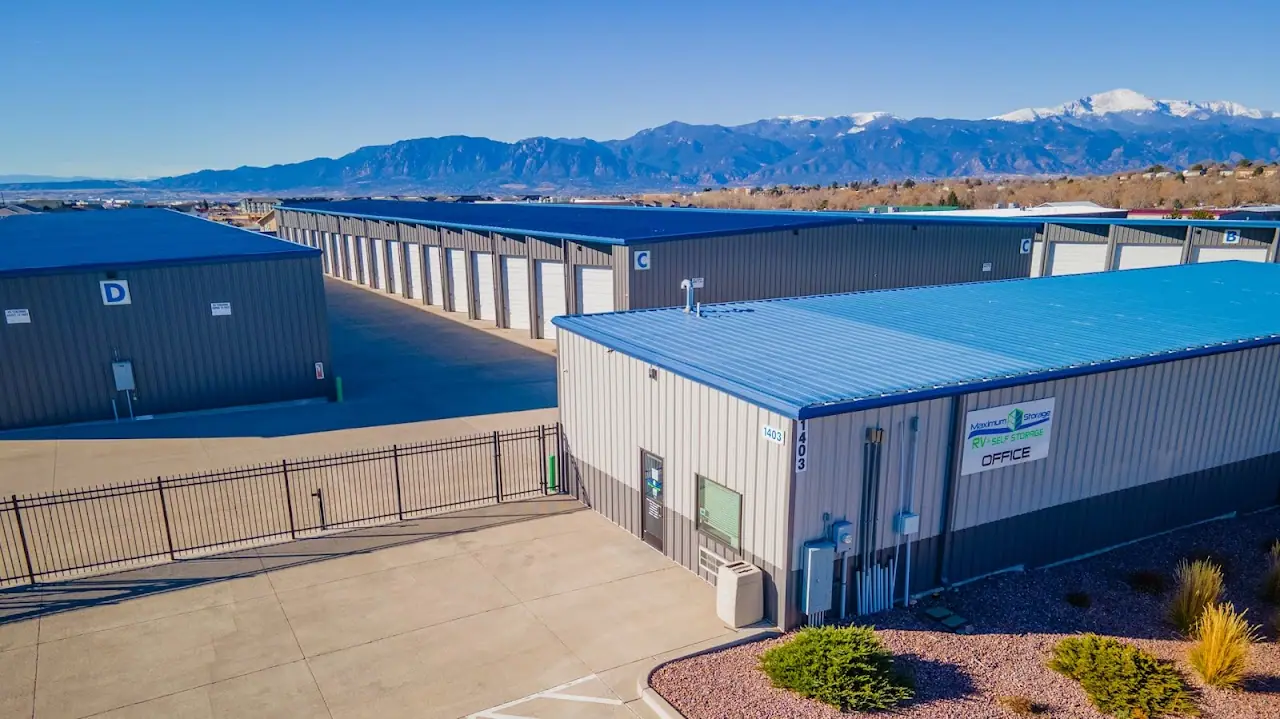 Maximum Storage RV & Self Storage, RV storage in Colorado Springs