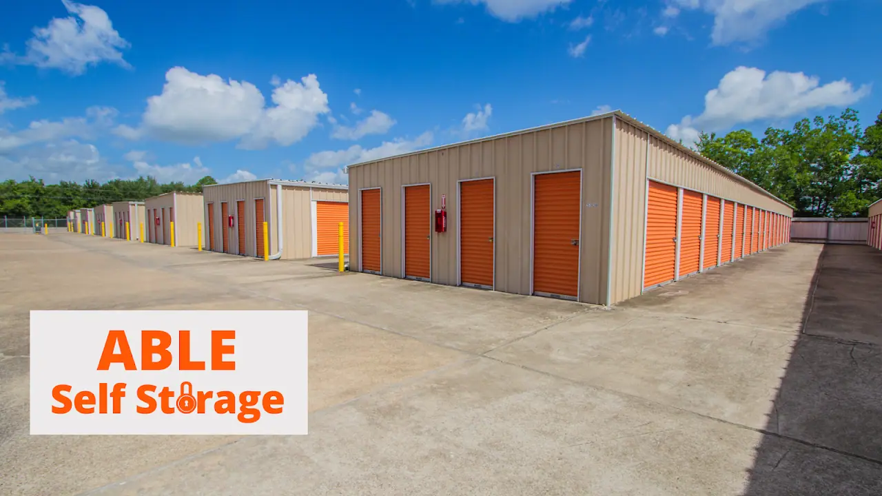 Able Self Storage, RV storage in Pearland