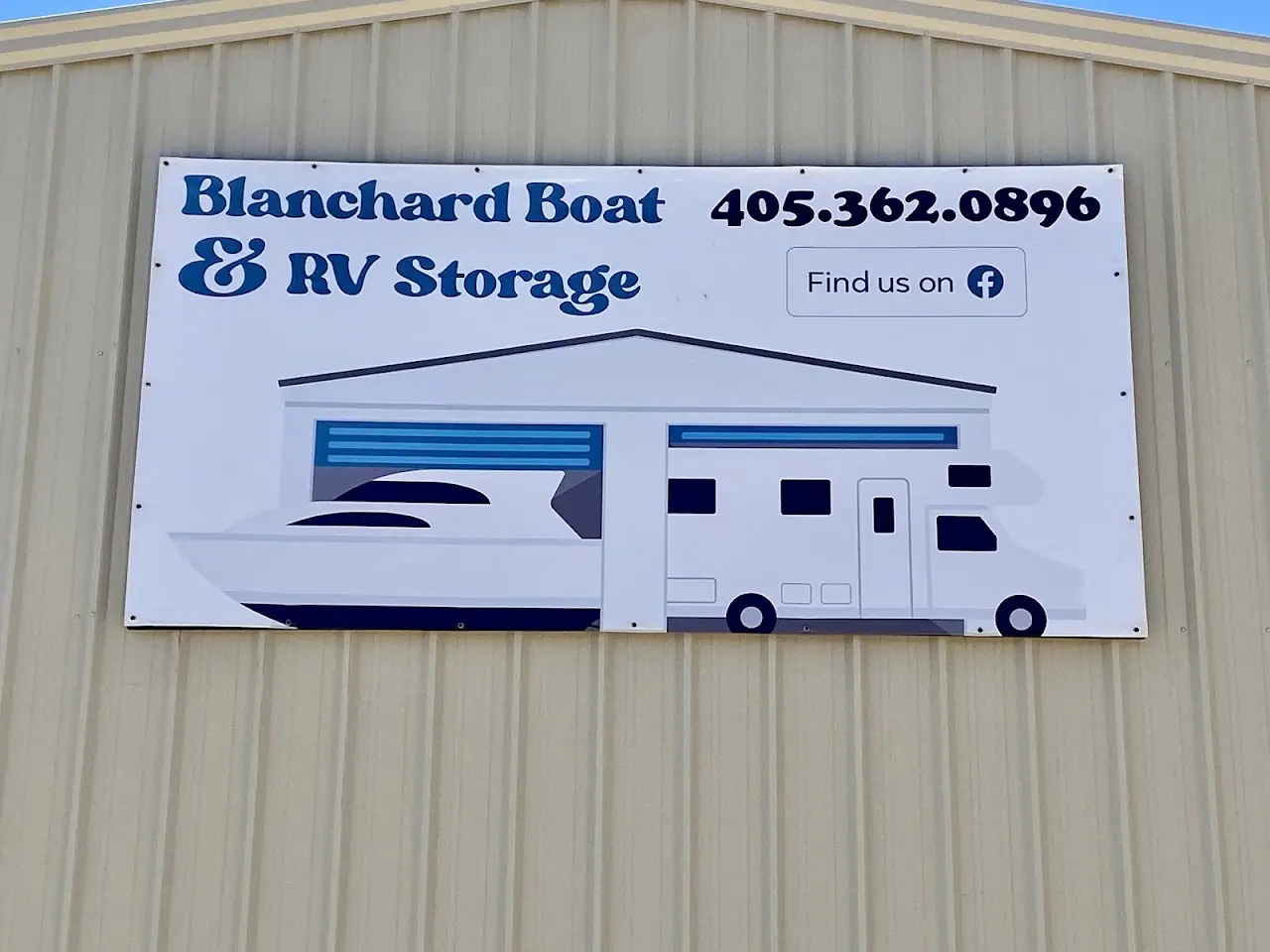 Blanchard Boat & RV Storage, RV storage in Blanchard