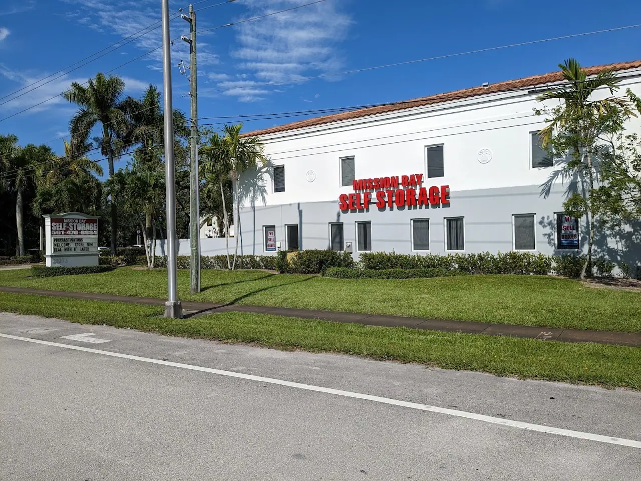 Mission Bay Self Storage, RV storage in Boca Raton