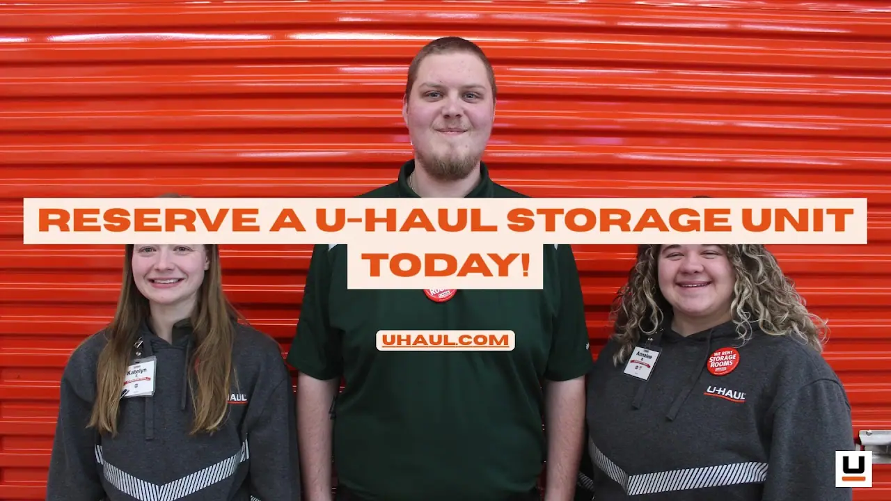 Self-Storage at U-Haul, RV storage in Beloit