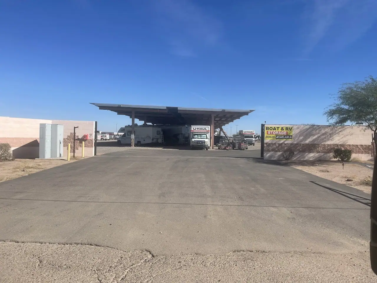 CG RV STORAGE, RV storage in Casa Grande