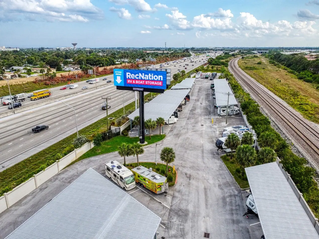 RecNation RV & Boat Storage, RV storage in Boynton Beach