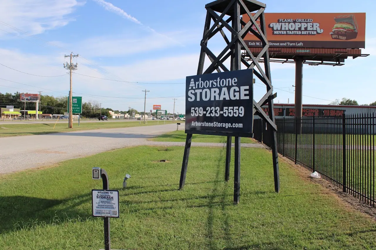 Arborstone Storage Glenpool, RV storage in Glenpool