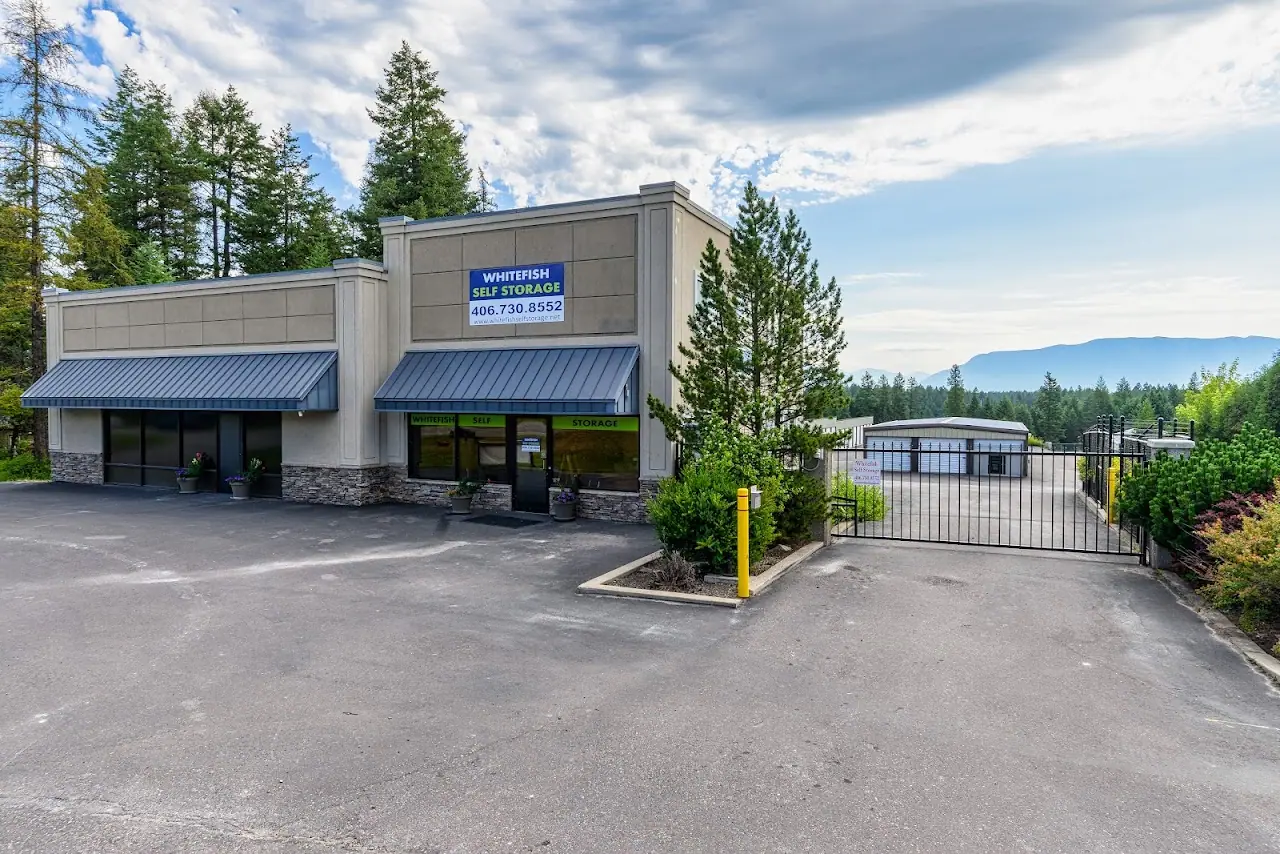 Whitefish Self Storage, RV storage in Whitefish