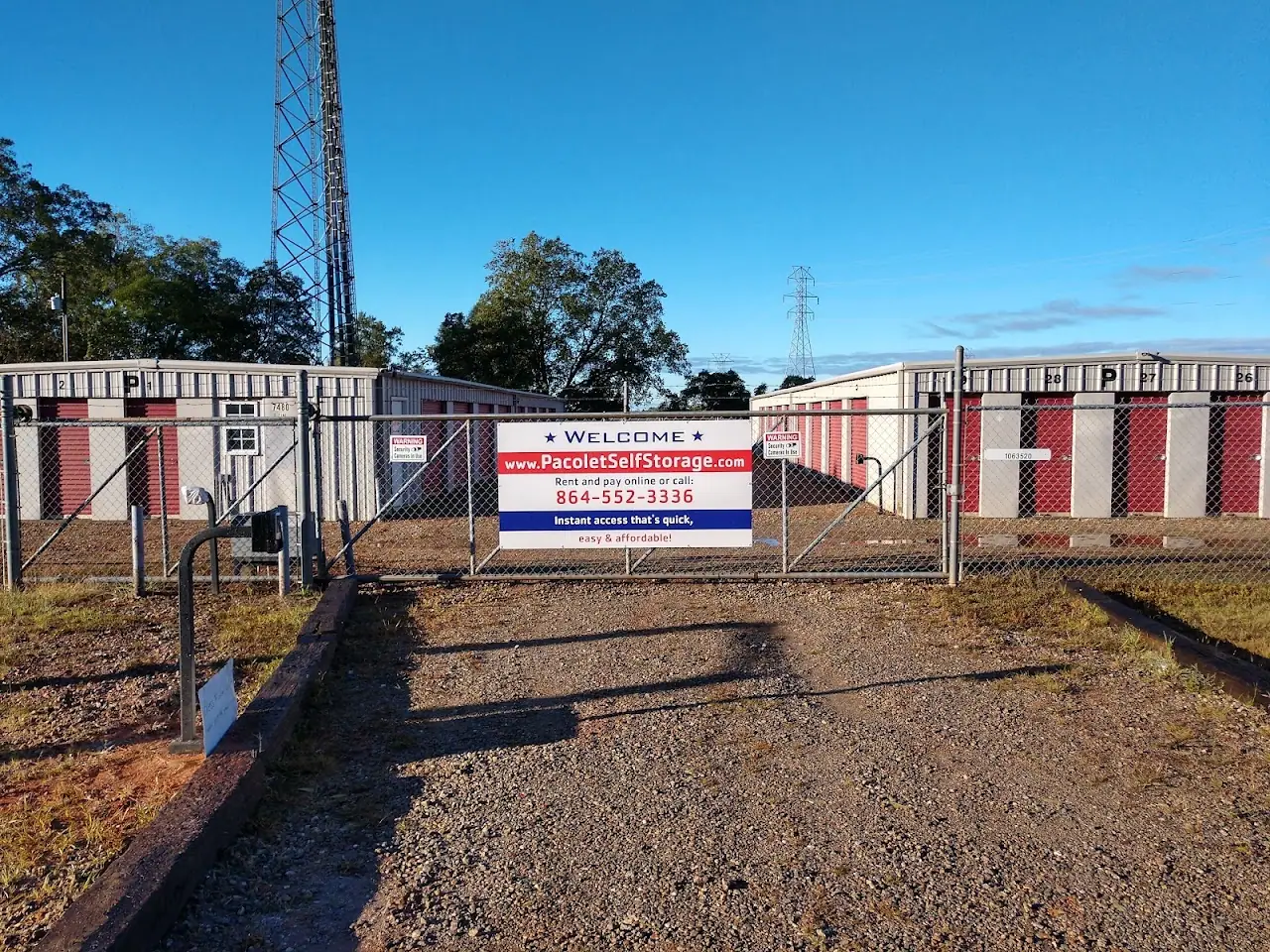 Pacolet Self Storage, RV storage in Pacolet