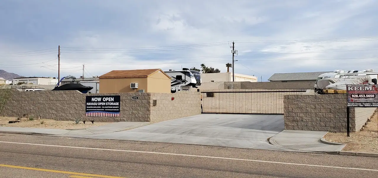 HC Open Storage, RV storage in Lake Havasu City