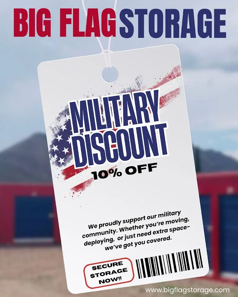Big Flag Self Storage & RV Storage, RV storage in Huachuca City