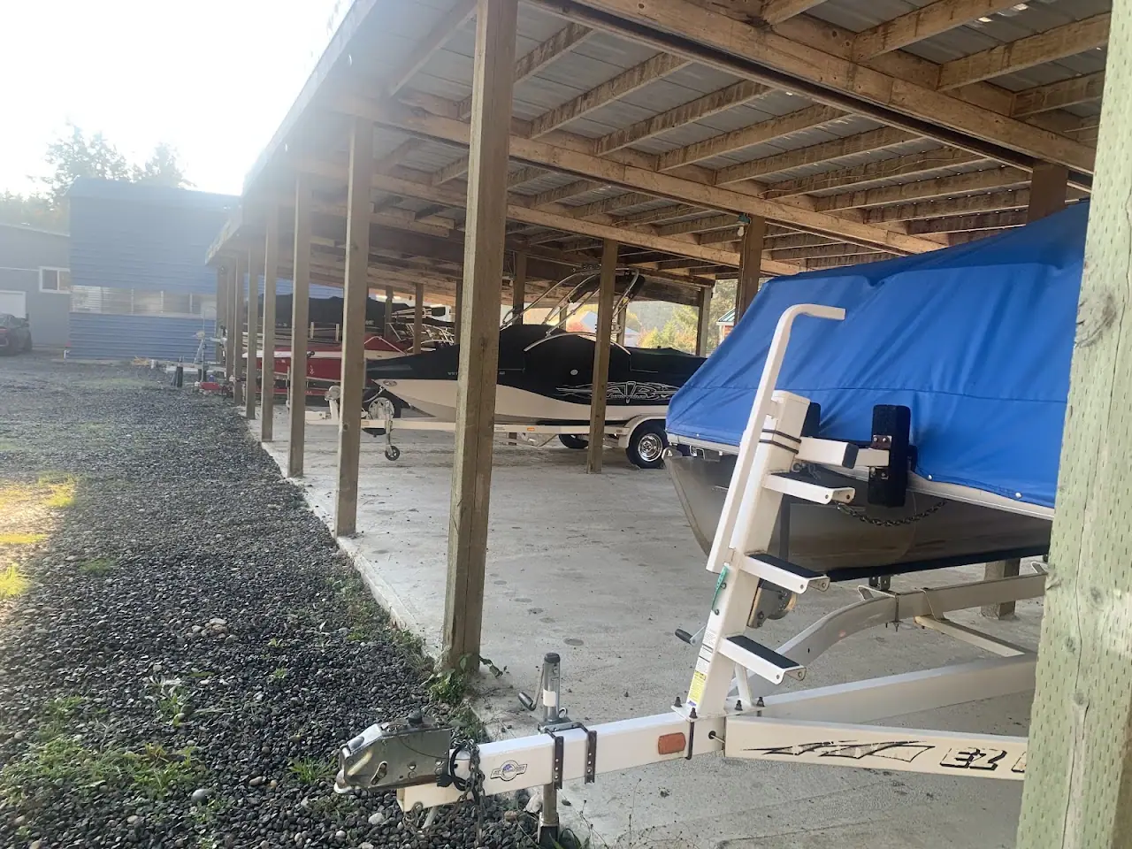 Spencer Lake Boat Storage, RV storage in Shelton