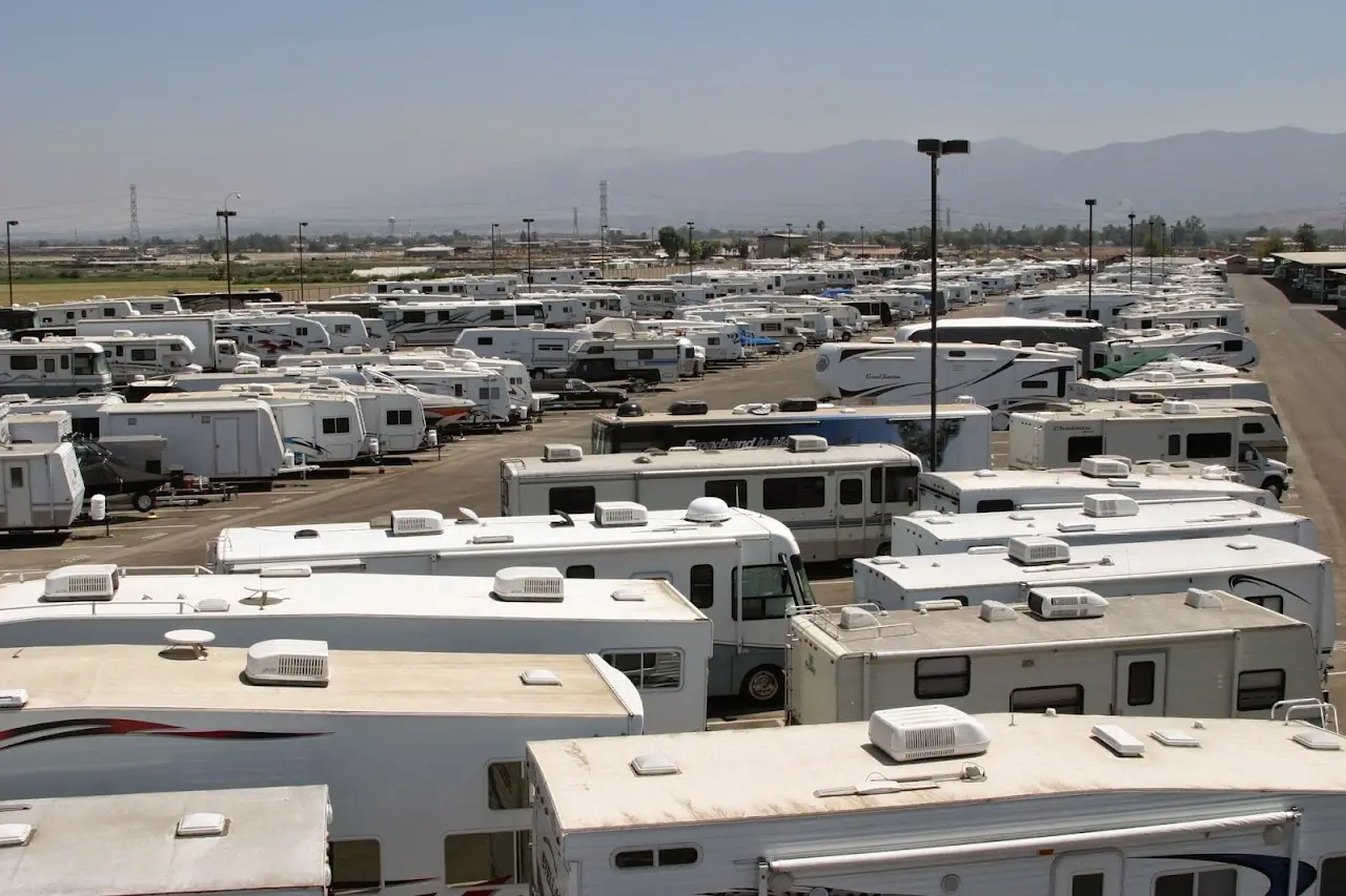 McBride's RV Storage, RV storage in Chino