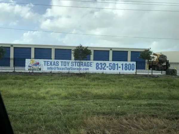 Texas Toy Storage, RV storage in Santa Fe