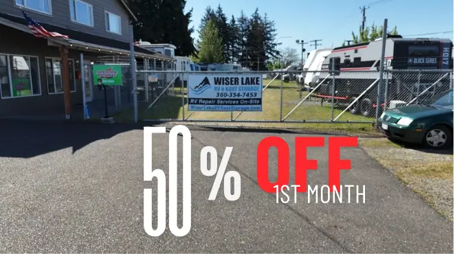 Wiser Lake RV & Boat Storage, RV storage in Lynden