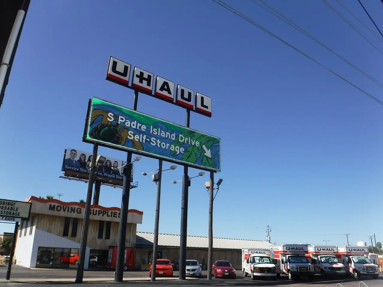 Self-Storage at U-Haul, RV storage in Corpus Christi