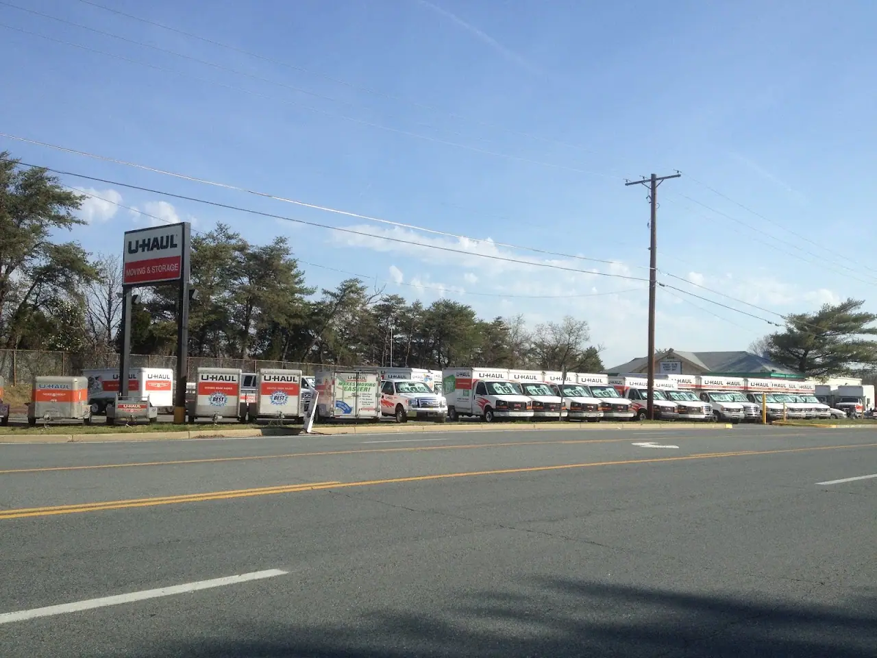 Self-Storage at U-Haul, RV storage in Suitland