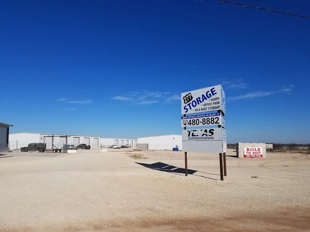 277 Storage, LLC, RV storage in Abilene