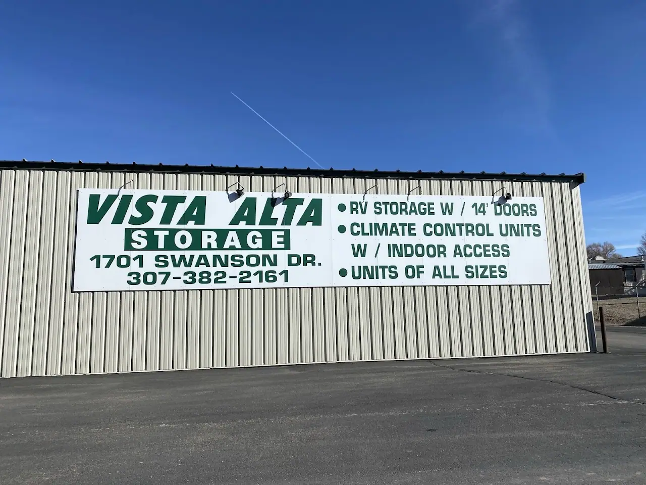 Vista Alta Storage, RV storage in Rock Springs