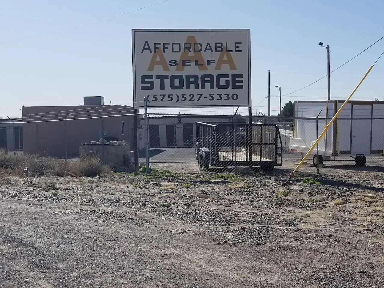 AAA Affordable Self Storage, RV storage in Las Cruces