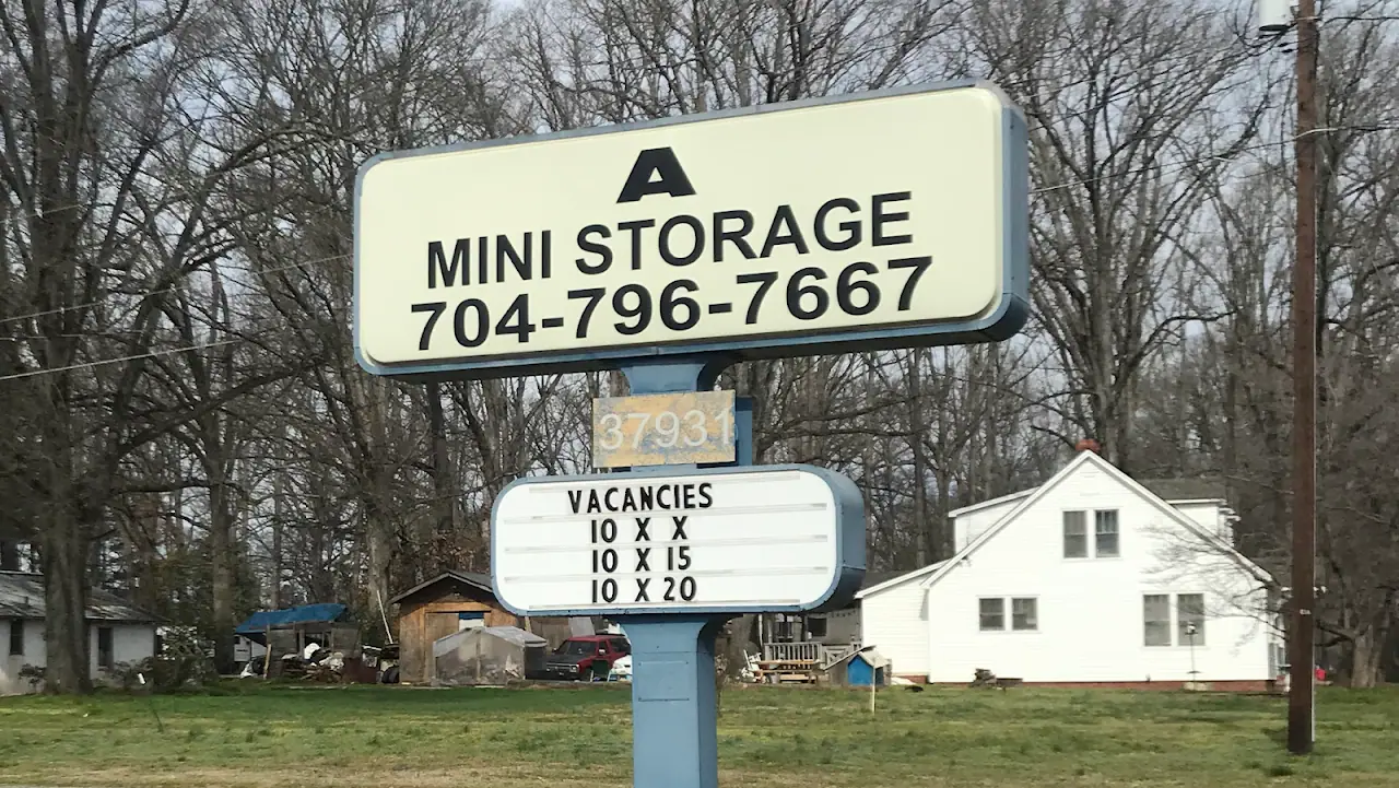 A Mini Storage, RV storage in New London