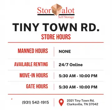 Stor-Alot Self Storage in Clarksville, TN