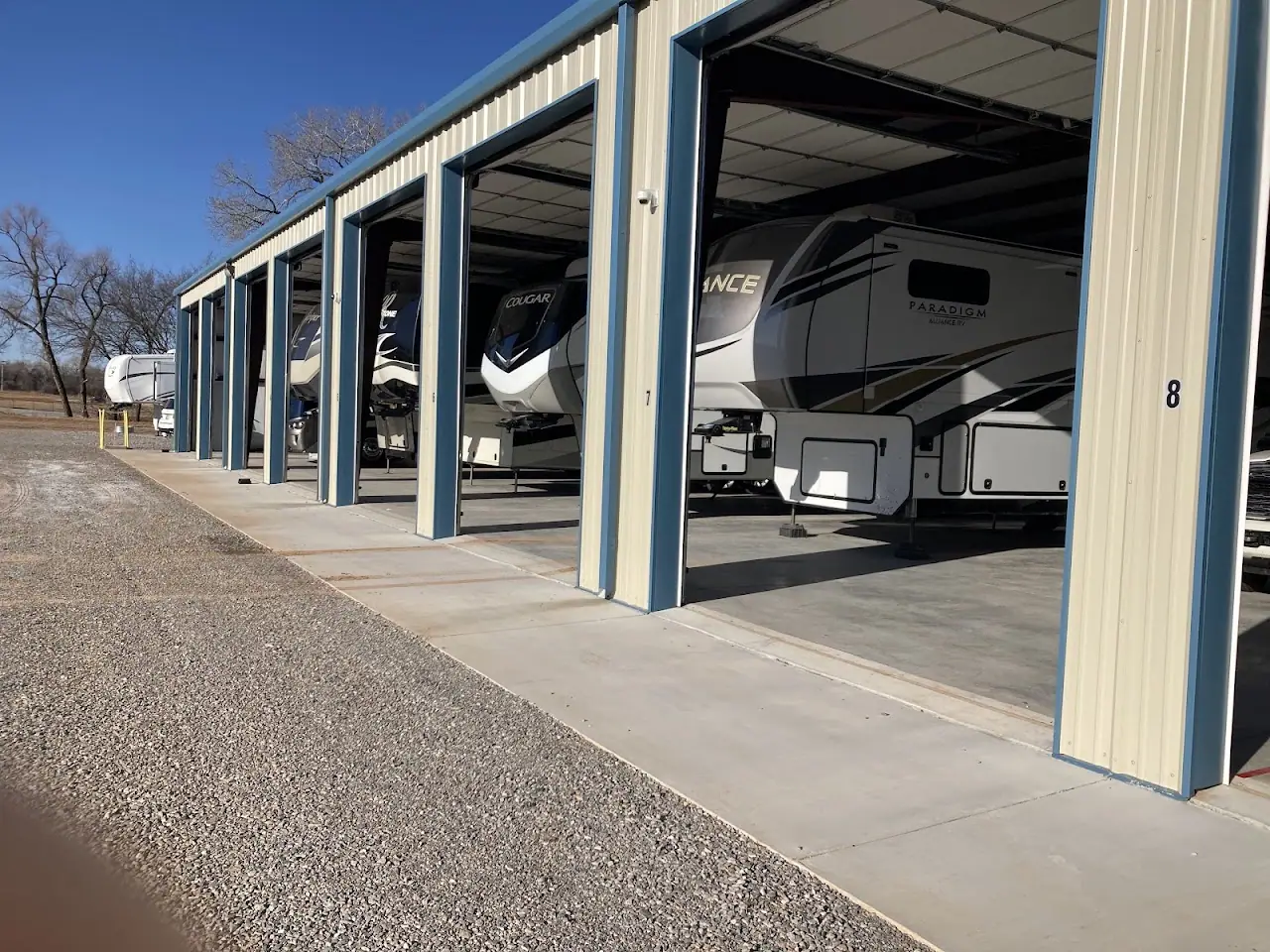 Southwest RV Storage, RV storage in Goldsby