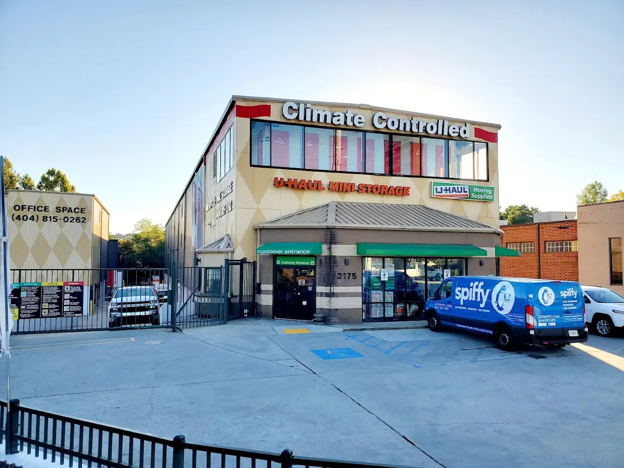 Self-Storage at U-Haul, RV storage in Atlanta