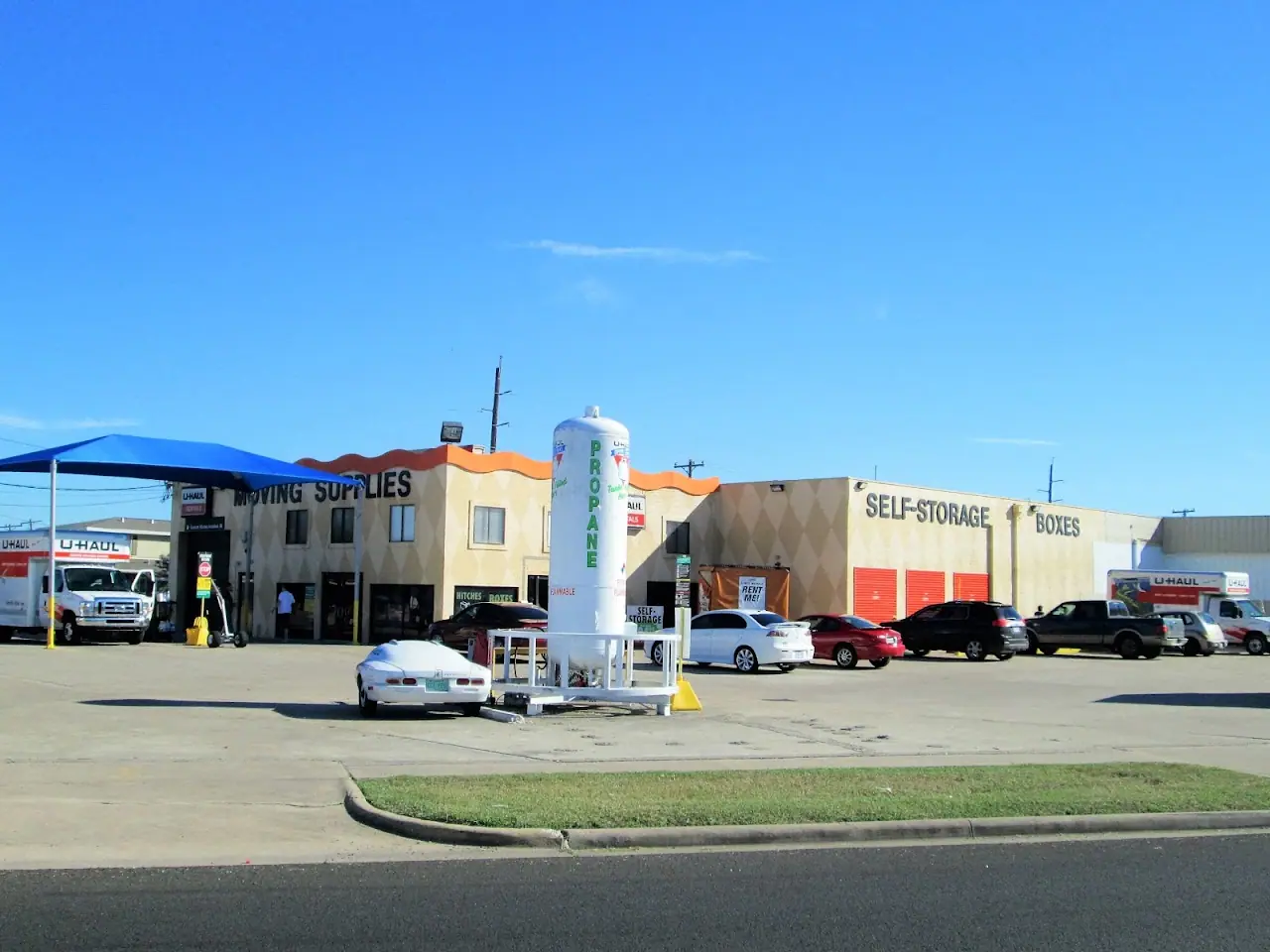 Self-Storage at U-Haul, RV storage in Corpus Christi