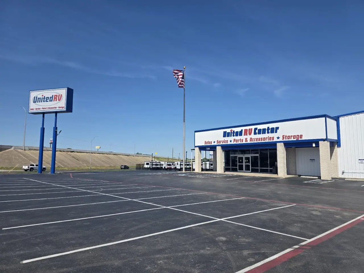 United RV Center, RV storage in Haltom City