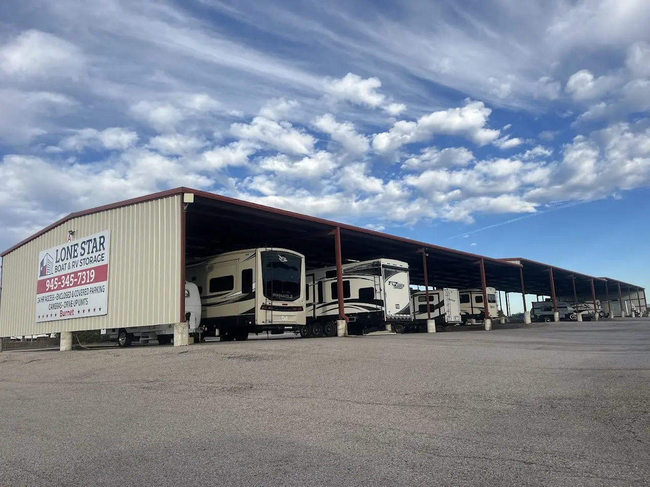 Lone Star Boat and RV Storage - Burnet, RV storage in Bertram