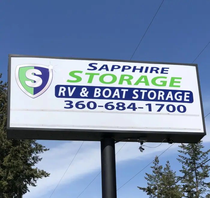 Sapphire Storage, RV storage in Camano