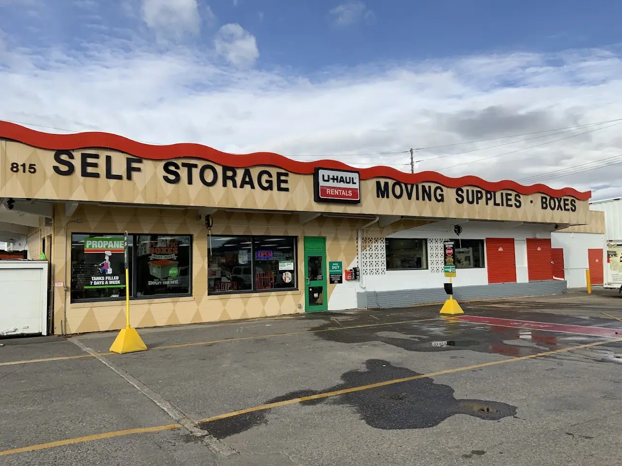 Self-Storage at U-Haul, RV storage in Bozeman