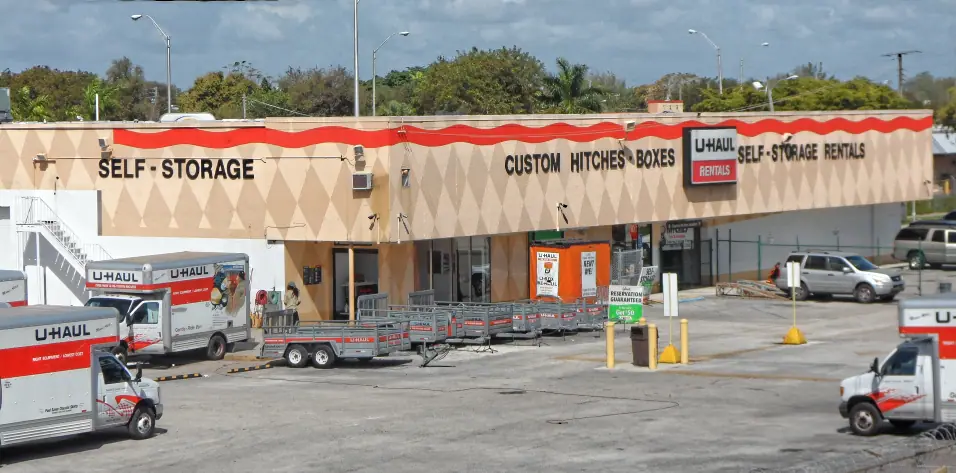 Self-Storage at U-Haul, RV storage in Miami