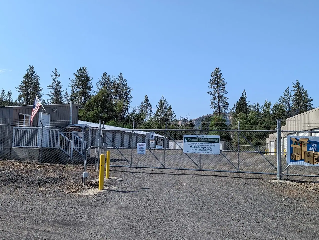 Central Idaho Storage, RV storage in Kamiah