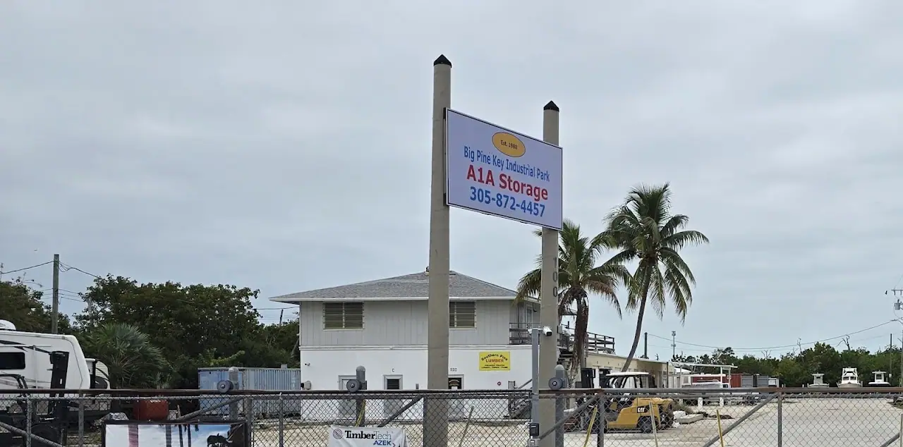 A1A Self Storage, RV storage in Big Pine Key
