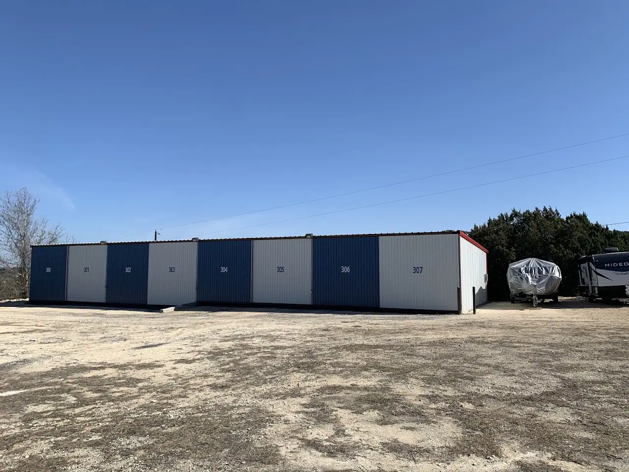 Lakeview Boat and RV Shed, RV storage in Canyon Lake