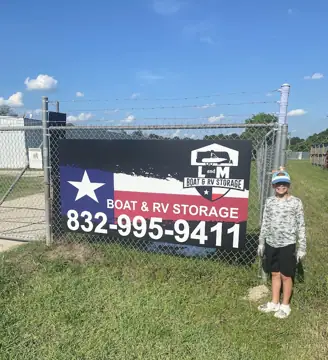 L and M Boat and RV Storage Huffman in Huffman, TX