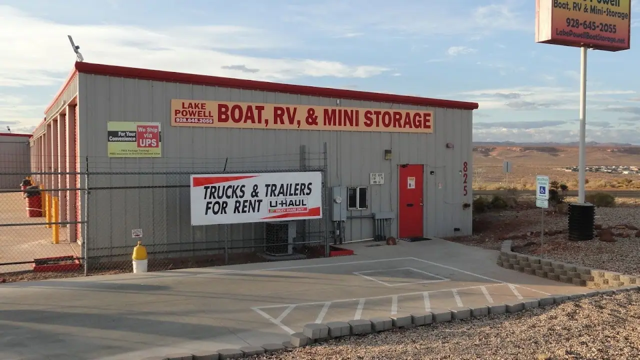 Lake Powell Boat, RV Storage & Mini Storage, RV storage in Page