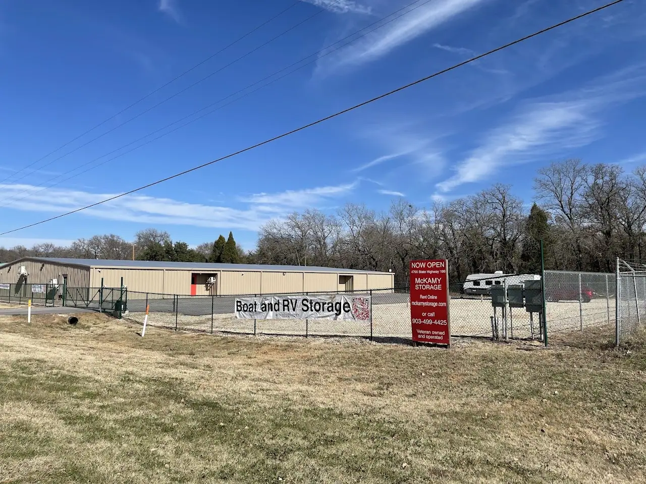 McKamy Storage, RV storage in Malakoff