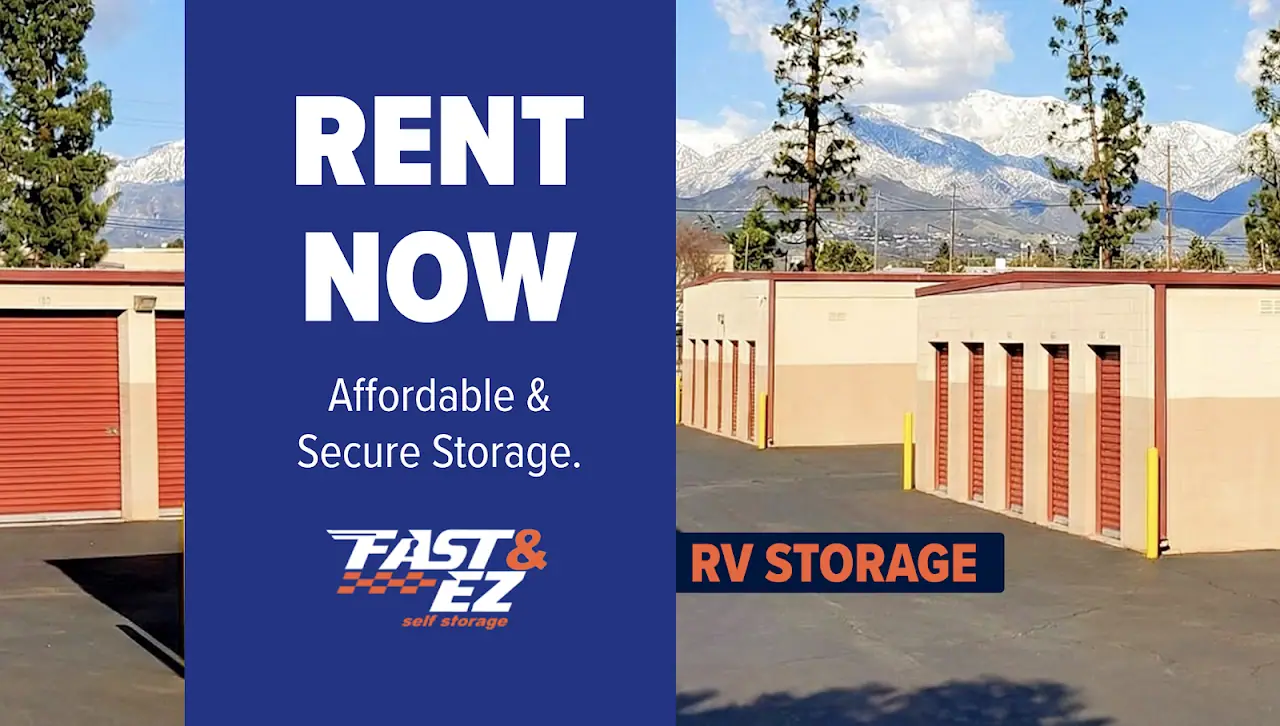 Fast & EZ Self Storage, RV storage in Montclair