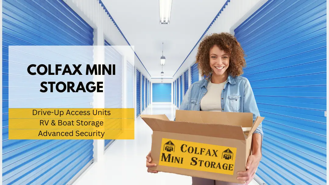Colfax Mini Storage, RV storage in Colfax