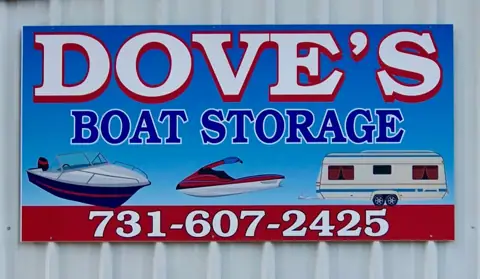 Dove's Boat Storage in Counce, TN