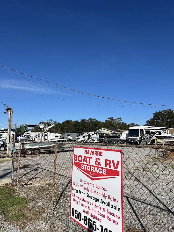 Navarre Boat and Rv Storage, RV storage in Navarre