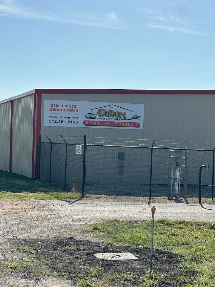 Walburg RV & Boat Storage in Georgetown TX, RV storage in Georgetown