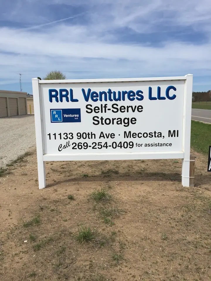 RRL Ventures Self-Serve Storage, RV storage in Mecosta