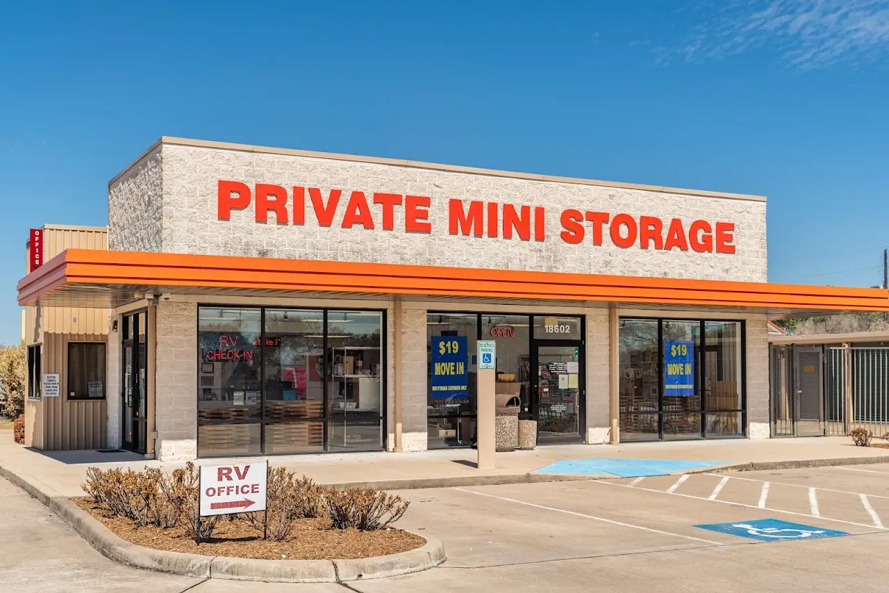 Private Mini Storage West Houston, RV storage in Houston