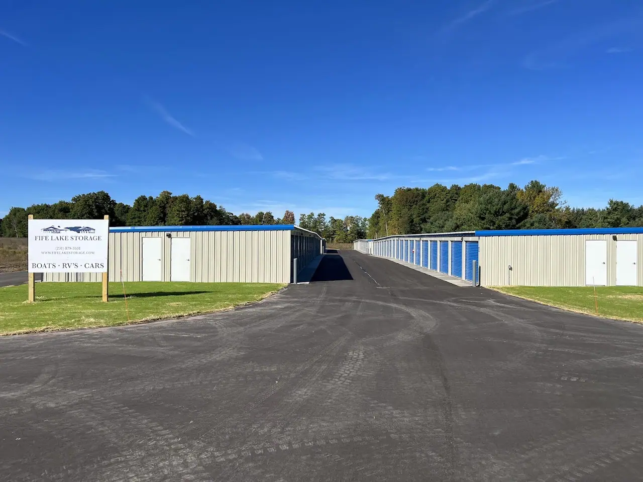 Fife Lake Self Storage, RV storage in Fife Lake