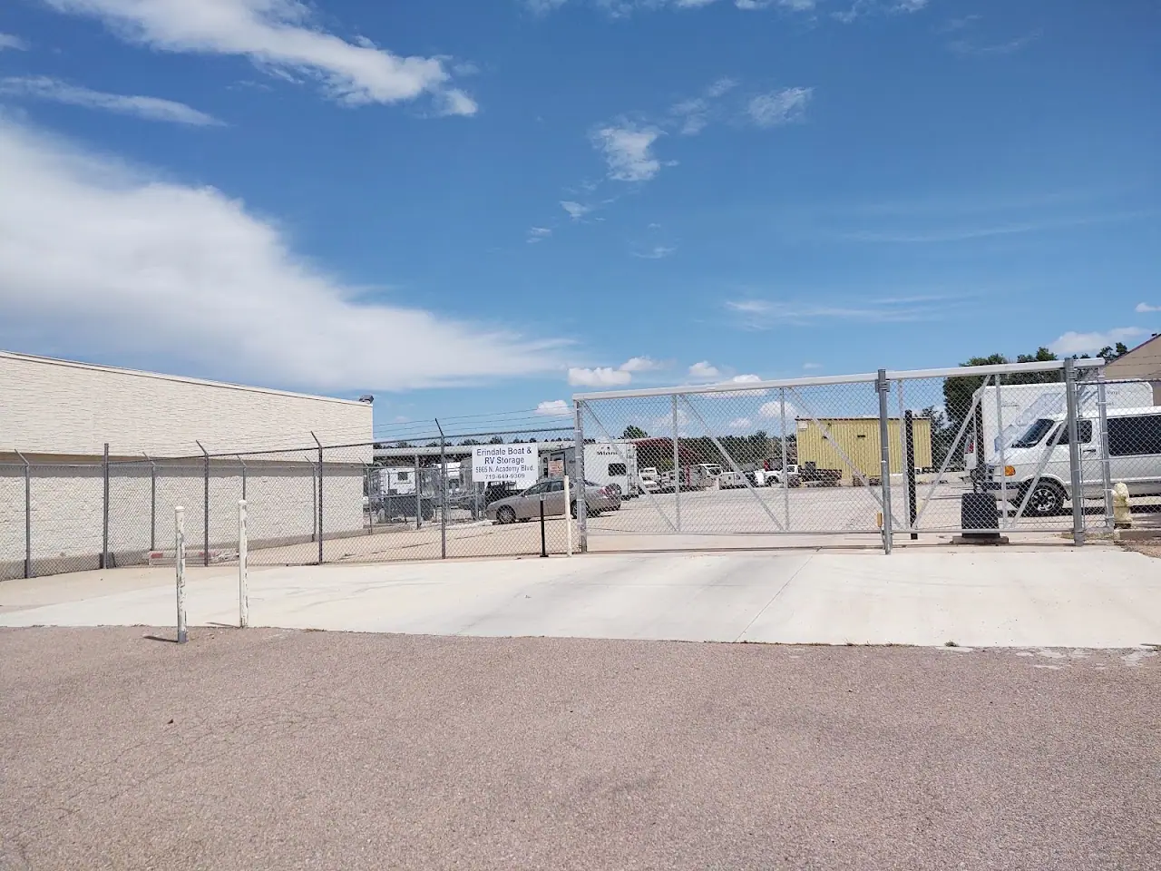 Erindale Boat & RV Storage, RV storage in Colorado Springs
