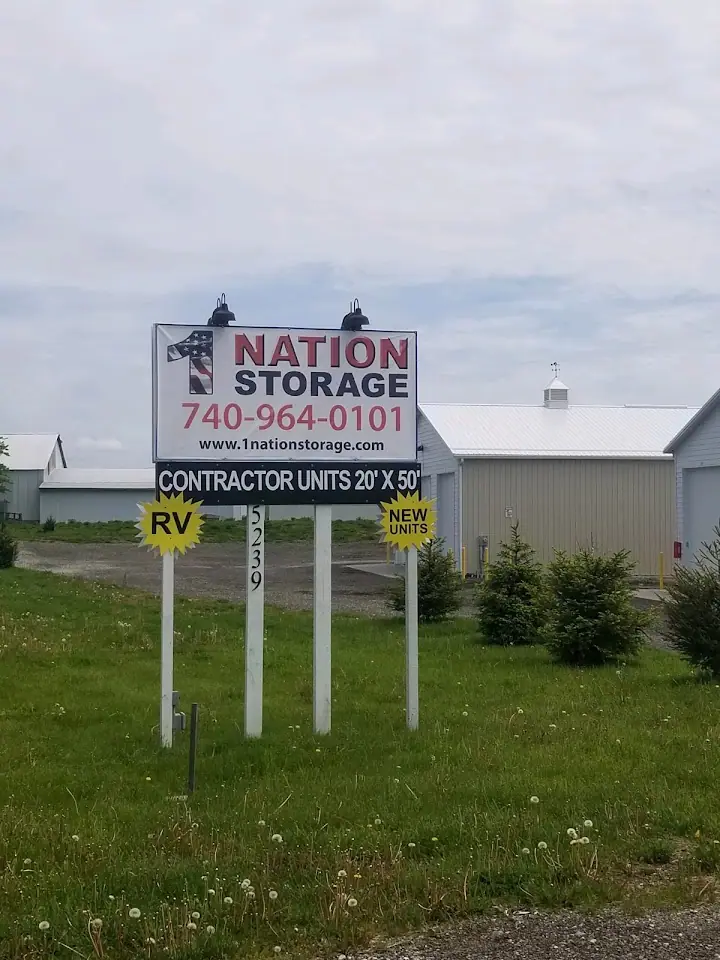 1 Nation Storage, RV storage in Granville