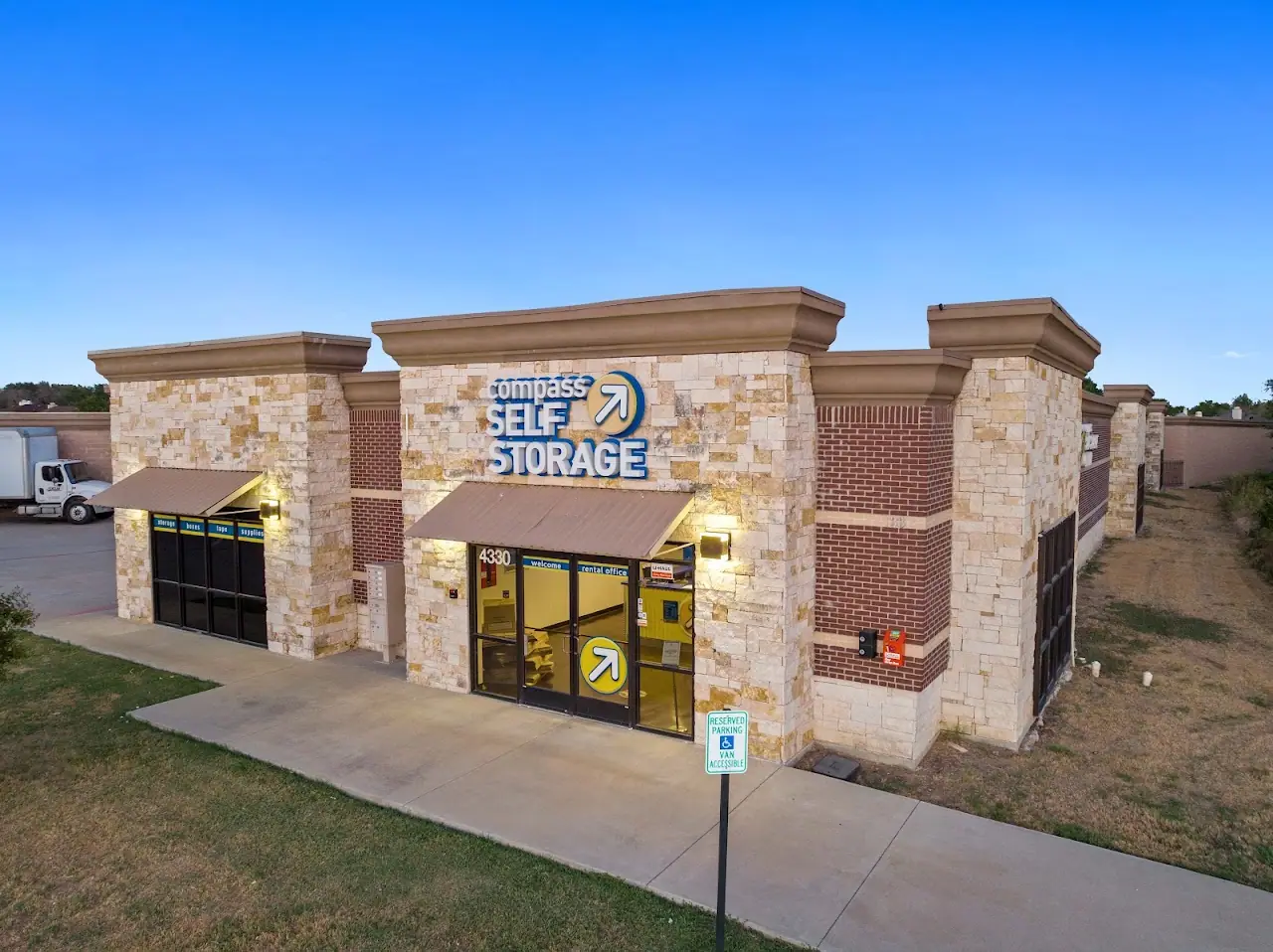 Compass Self Storage, RV storage in Grand Prairie