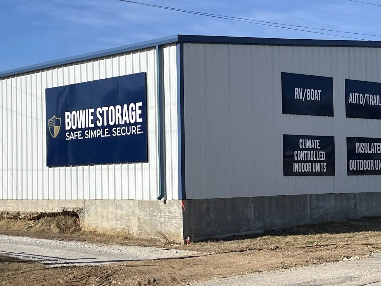 Bowie Storage, RV storage in Bowie