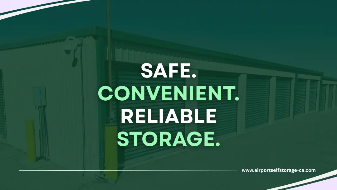 Airport Self Storage, RV storage in Vacaville
